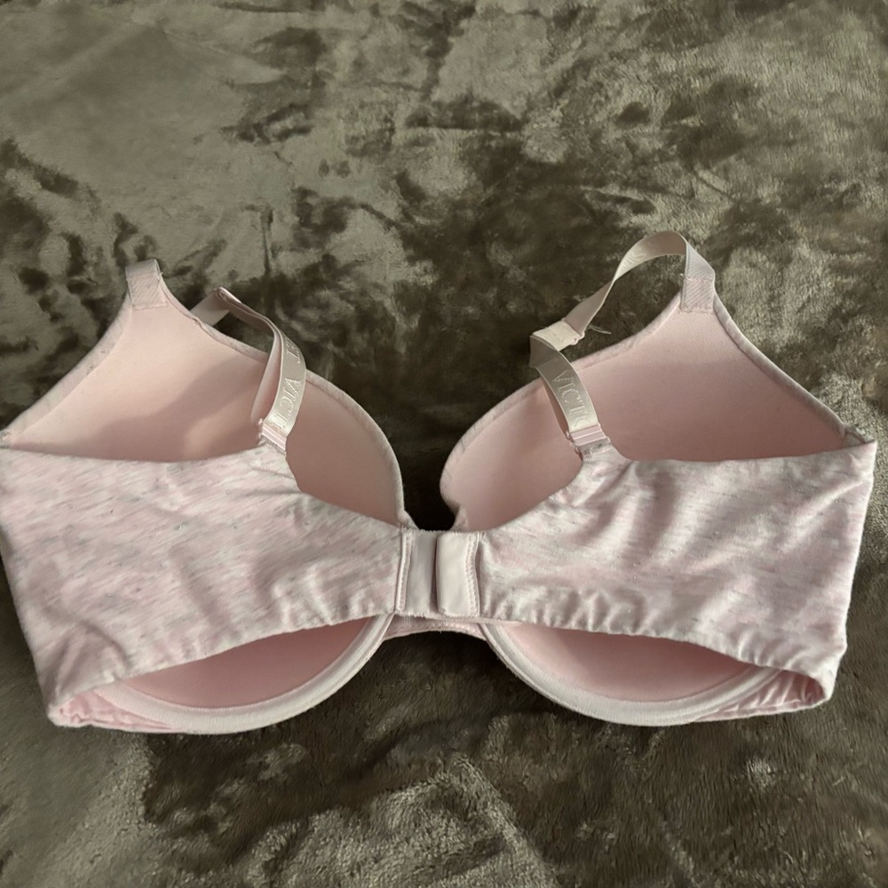 Victoria's Secret Light Pink Adjustable Full Coverage Underwire Bra Size 34DDD - Picture 6 of 10